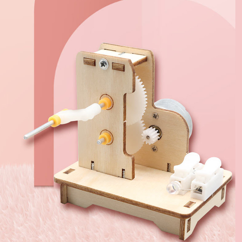 Science Project Kit - DIY Mini Handgenerator DIY Wissenschaftsexperiment Kit