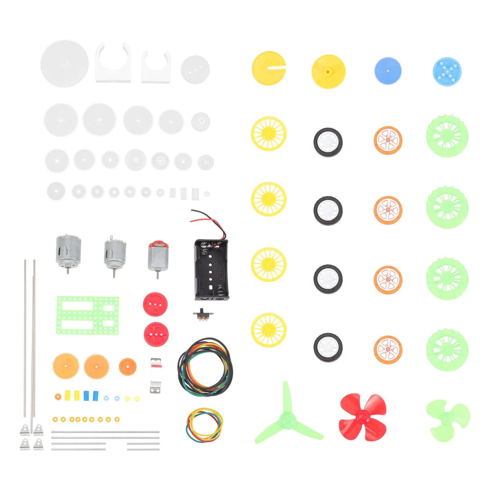 DC-Motor-Set, 112-teilig, mit  – Science Kit Bewertung und Preis