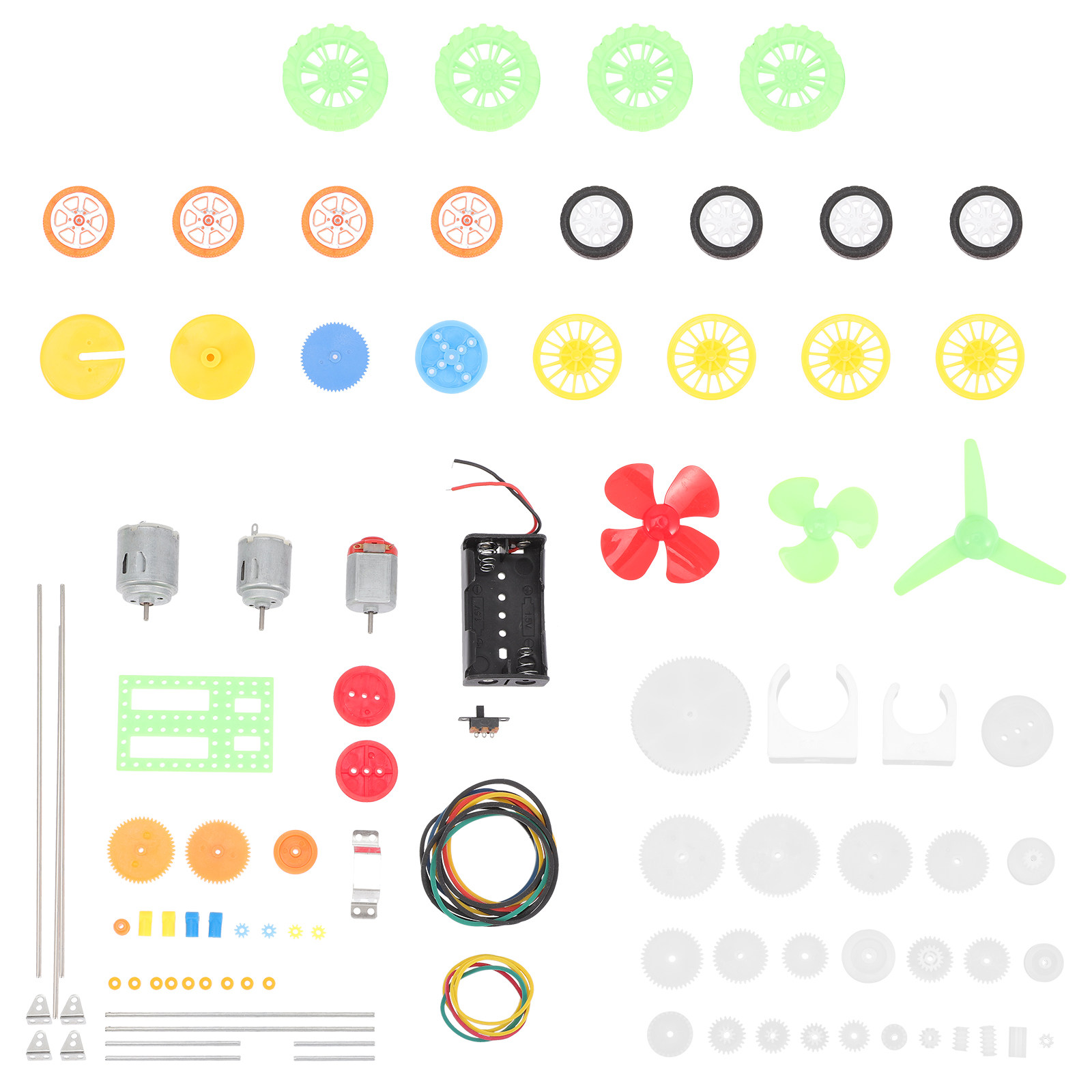 DC-Motor-Set, 112-teilig, mit  – Science Kit Bewertung und Preis