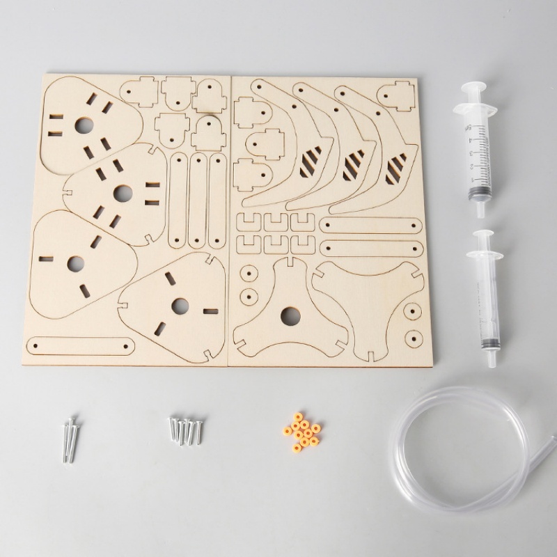 DIY-Stielkolben-Hydraulik-Mech – Science Project Kit Bewertung und Preis